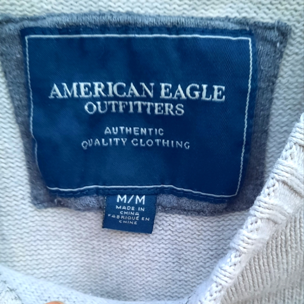 🍀3/15 American Eagle Outfitters Men's Sweater🦅 - Picture 7 of 11